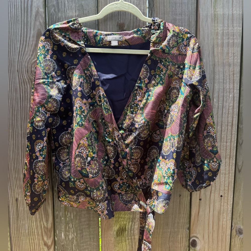 Point Sur by JCrew Size XXS Wrap Blouse